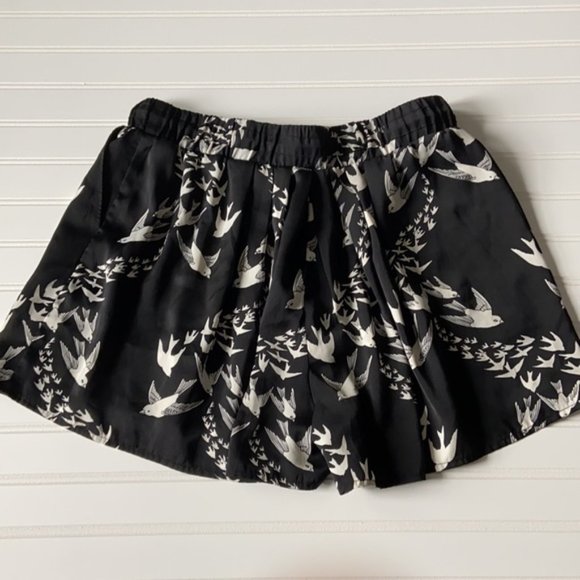 Country Road Black Print Skort - Picture 4 of 4